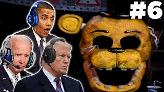 US Presidents Play Five Nights at Freddys 2 (FNAF 2) Part 6