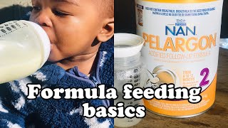 FORMULA FEEDING GUIDE + tips | How to make Bottle feeding easier| South African YouTuber.