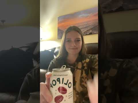 Olipop Taste TestReviewTastes Like A Cherry Soda Asmr Review