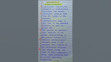 Importance of Communication Essay #shorts #ytshorts #shortsvideo #communicationskills