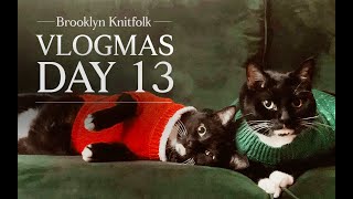 VLOGMAS DAY 13: Rudolph the Red-Sewn Reindeer