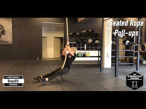 Seated Rope Pull-ups: Gymnastics Programming