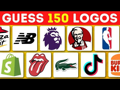 Guess The Logo in 3 Seconds | 150 Famous Logos