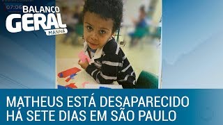 Mãe segue a procura de filho autista que sumiu enquanto brincava em SP