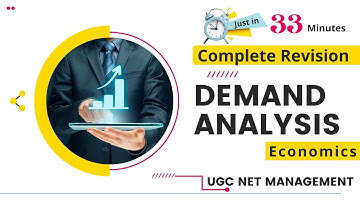 Complete Demand Analysis Revision || Business Economics || Ugc Net Management