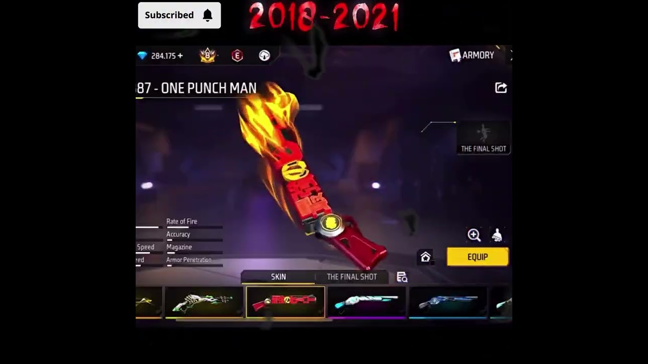 Gun collection free Fire video challenge versus public views 100M ♥️