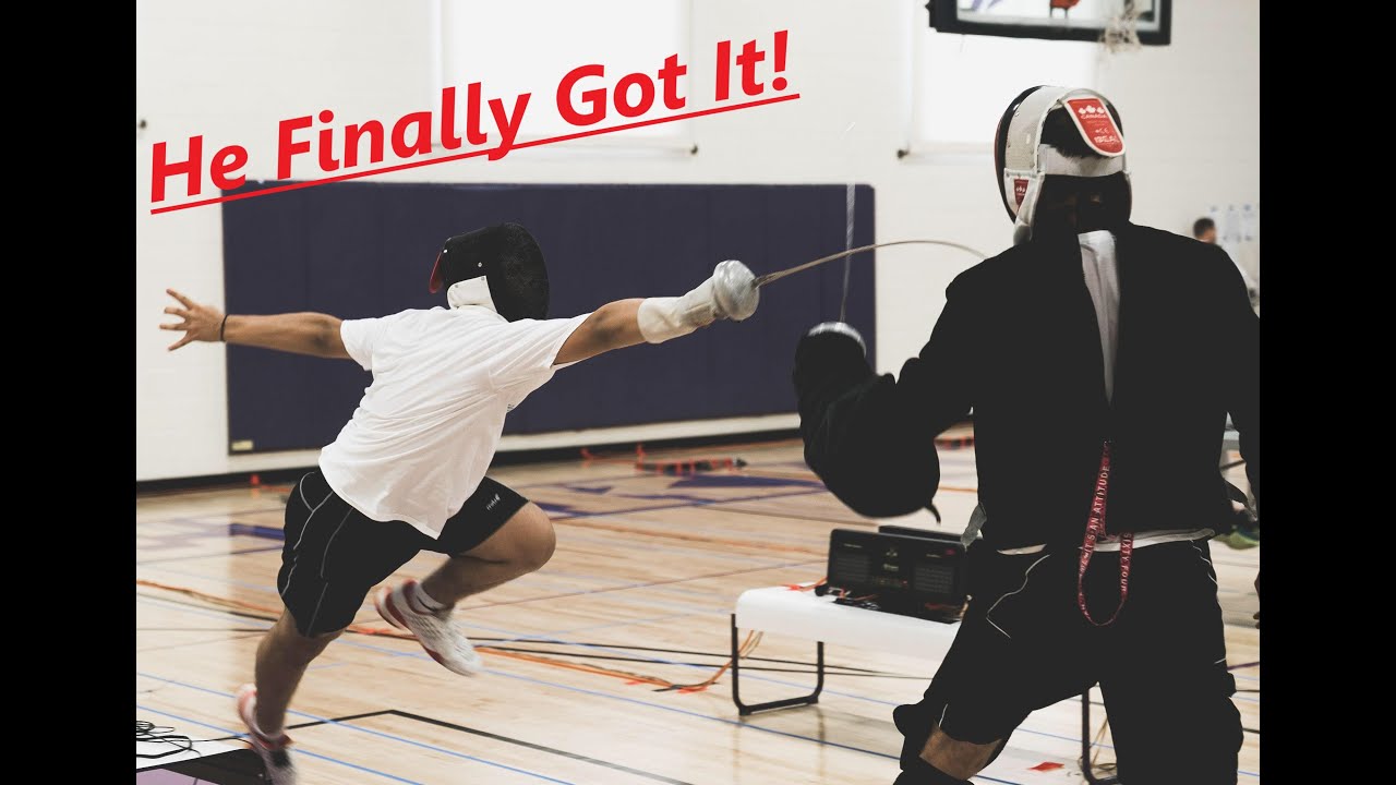 The TIME When He WASN'T GETTING It | Fencing Lesson With COACH SOUND