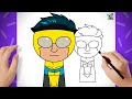 How to Draw Sprunki from Invincible – Step-by-Step Tutorial