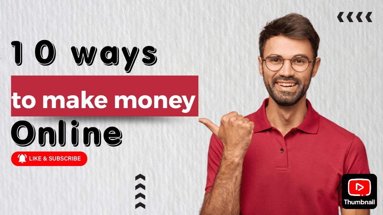 10 Easy Ways to Make Money Online! - YouTube