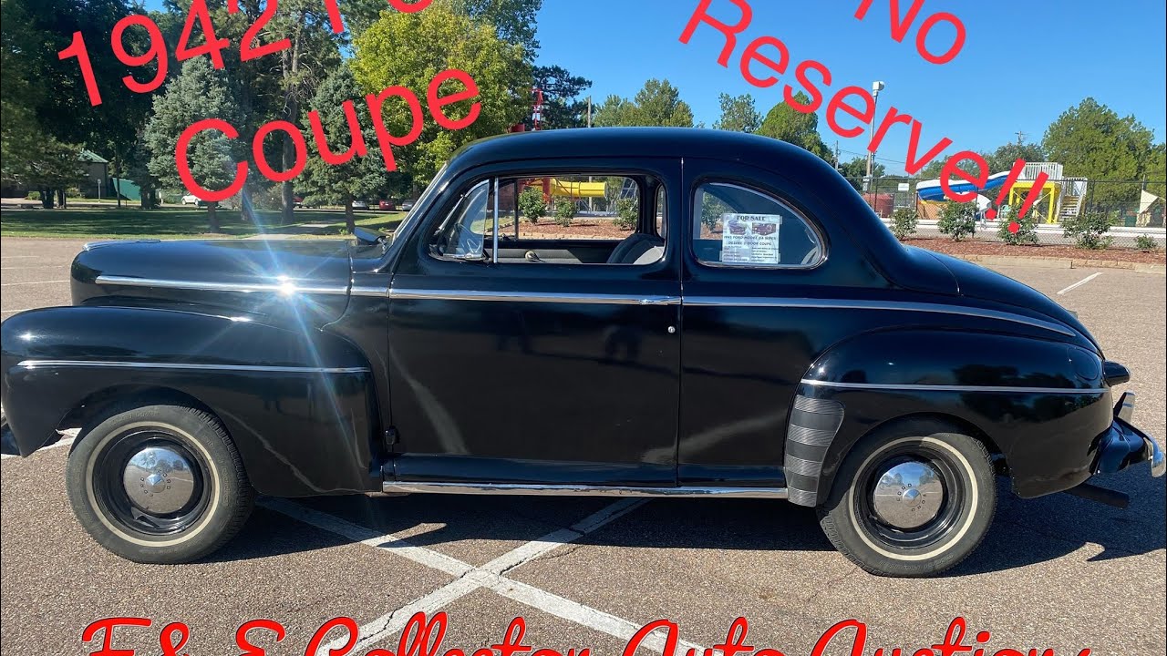 1942 Ford Coupe! Selling No Reserve! October 1st, Great Bend, KS F