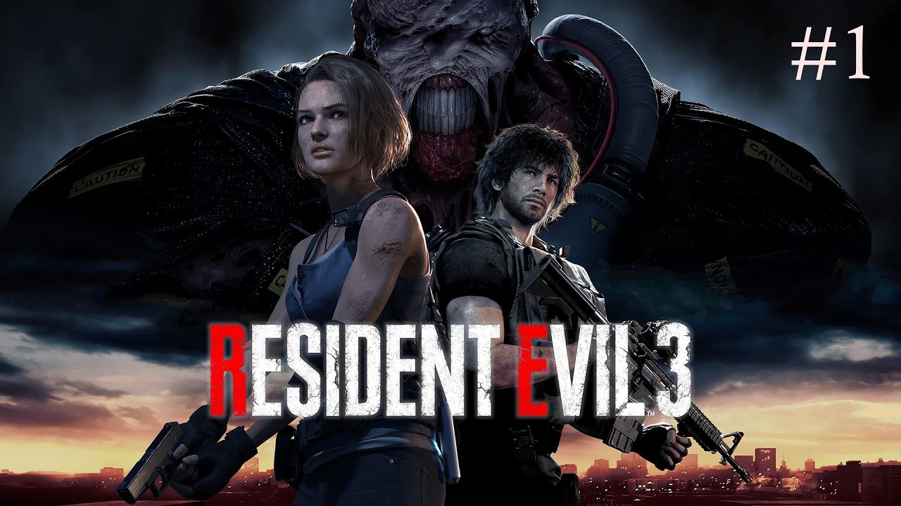 RESIDENT EVIL 3 REMAKE Parte 1: Pesadelo em Raccoon City (GAMEPLAY NO COMMENTARY/4K60fps)
