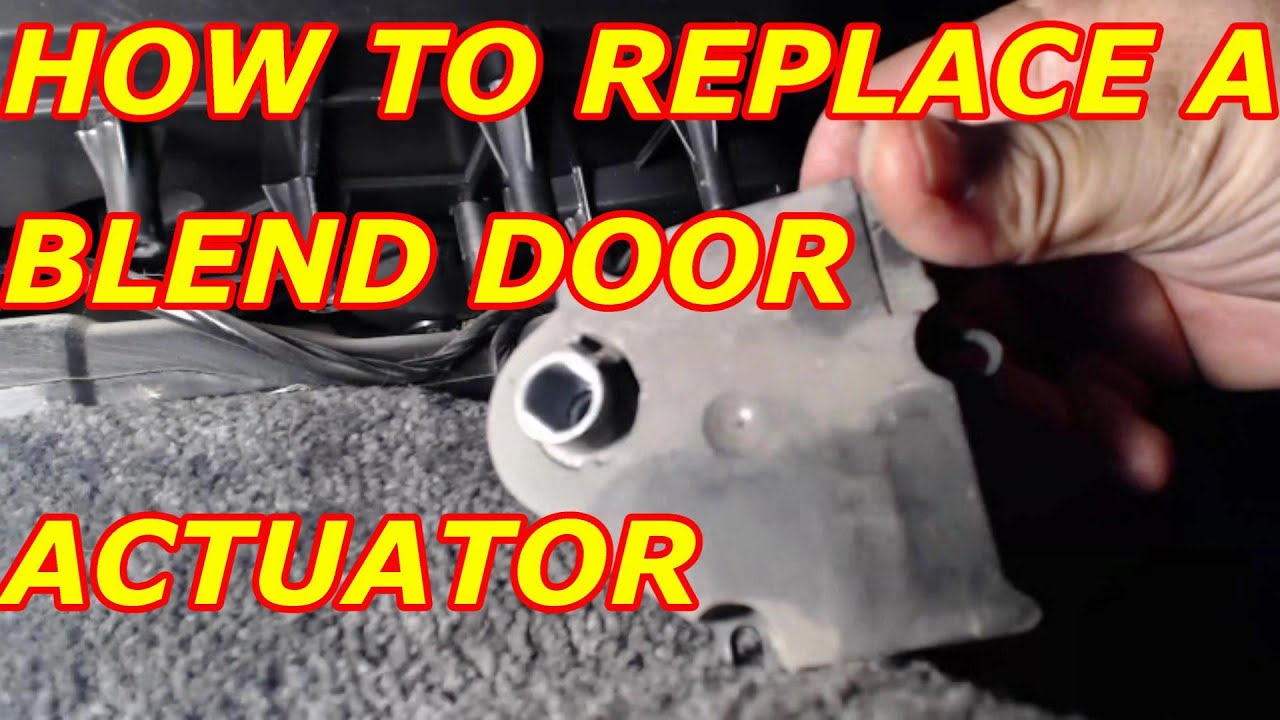 Replace Blend Door Actuator 2004 Silverado