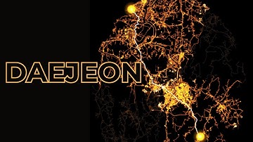 GOLDEN NUCLEUS: Bidirectional A* (A-Star) vs Dijkstra Pathfinding Through Daejeon Real Map | 4K UHD