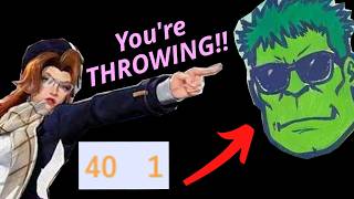 I got thrown under the bus in Marvel Rivals...