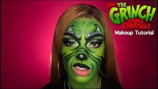 The Grinch Makeup Tutorialnikkitutorials Inspired
