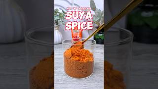 The best SUYA SPICE recipe ever.