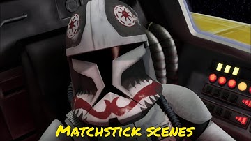 All clone trooper Matchstick scenes - The Clone Wars