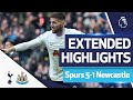 Spurs thrash Newcastle in race for Premier League top four! EXTENDED HIGHLIGHTS SPURS 5-1 NEWCASTLE