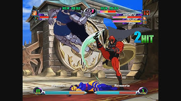 MvC2: Magneto Dances over the Dead (Assist Kill)