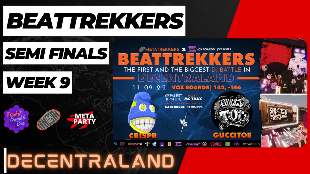 BeatTrekkers Semi Finals Week 9 — DJ Battle — CRISPR и Gucci Toe