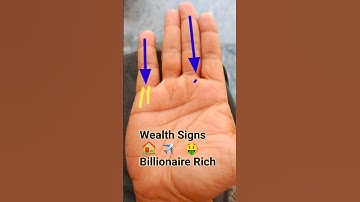 What are the signs of wealth and Richness on hand in Palmistry? #palmistry