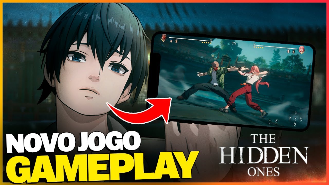 THE HIDDEN ONES: NOVO JOGO DE ANIME COM MUITA GAMEPLAY! CONFERINDO ...