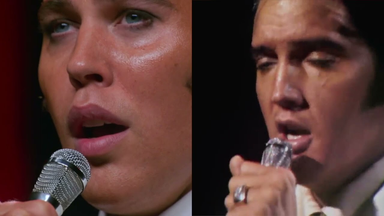 ЭЛВИС – ФИЛЬМ VS РЕАЛЬНОСТЬ. Сравнение кадров фильма "Элвис" (2022) с ...