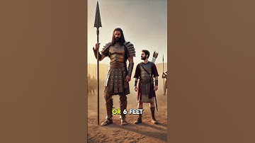 🔥 How tall was Goliath really? #history #biblestories #bible #truth #David #goliath