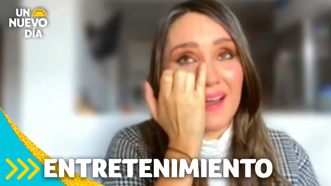 Dulce María se emociona con una sorpresa de su familia | Un Nuevo Día | Telemundo