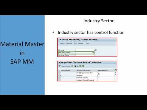 Videó: Mi a Tcode for material master?
