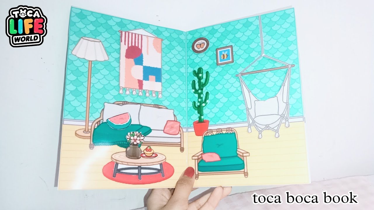 TOCA BOCA Paper Doll making kit DIY/Handmade Paper Crafts Idea