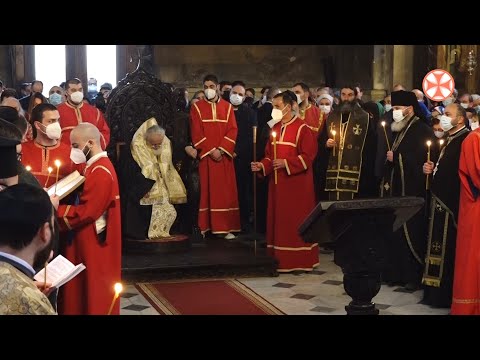 ავტოკეფალიის აღდგენის დღესთან დაკავშირებით, კათოლიკოს-პატრიარქი პარაკლისს სიონში გადაიხდის