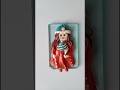 easy clayart | cute winter doll #art #creative #clay #easyclayart