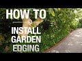 How To Install Garden Edging - Bunnings Warehouse