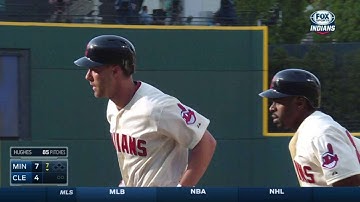 MIN@CLE: Murphy belts a pinch-hit two-run homer