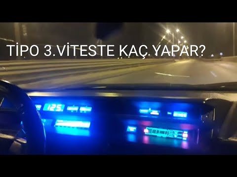 FİAT TİPO  3. VİTESTE KAÇ KM HIZ YAPAR?