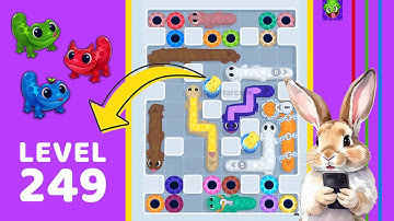 Gecko Out Level 249 Solution Walkthrough