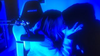 Adin Ross and CorinnaKopf KISS On Livestream