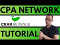 Introduction to the CrakRevenue Affiliate Network [CPA Marketing]