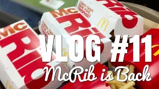 McRib Is Back (Family Vlog #11)