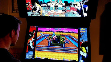 Double Dragon II: The Revenge Arcade Cabinet MAME Playthrough w/ Hypermarquee