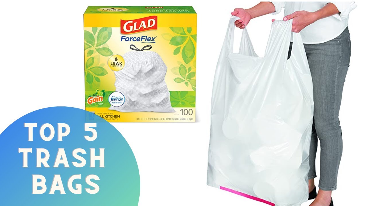 Best Trash Bags On Amazon 2022 । Top 5 trash bags YouTube