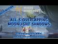 All 5 Overlapping Moonlight Shadows | Liangzhou Fallen | Walkthrough & Locations | Where Winds Meet