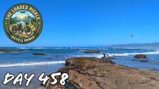 Day 458: a pickle by the sea [bicycle nomad]