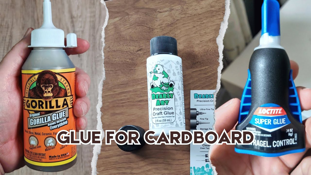 5 Best Glue for Cardboard 2025! Top Strong Adhesives