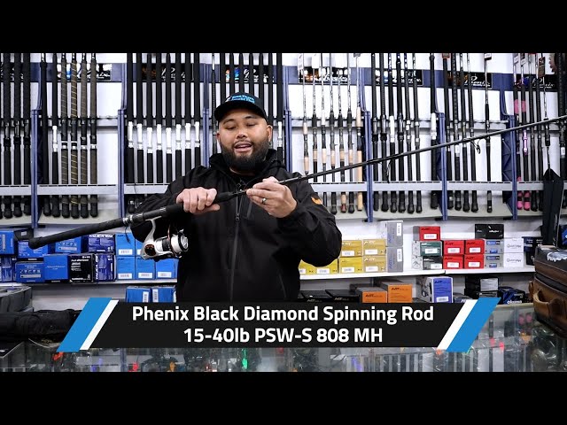 Phenix Black Diamond Spinning Rod Review 