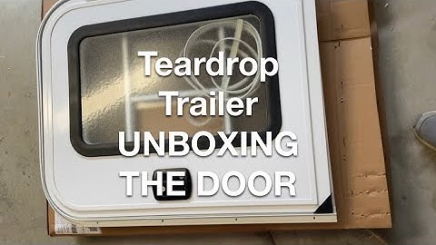 How Hugh… Harbor Freight Square Drop Camper Build Door and Hatch Unboxing