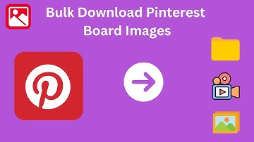 How to bulk download Pinterest board images in 2025?