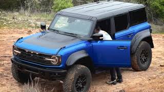 New 2024 Ford Bronco Raptor Black Appearance Package, Bronco Best Choice for a Family SUV.