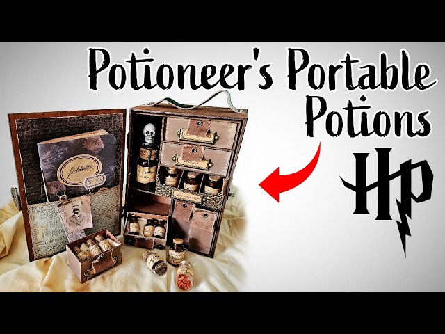 🧪 DIY POTION HARRY POTTER AVEC @marineauterrier (effet métallisé, glow in  the dark) ⚗ 